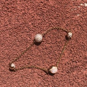 Swarovski bracelet Silver rose